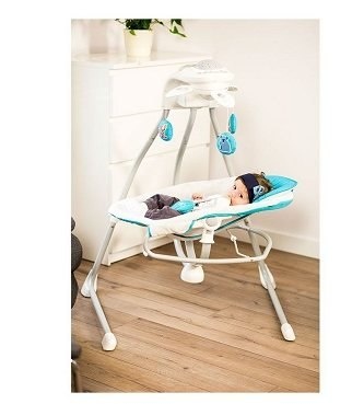 KinderKraft GINO Bujaczek huśtawka leżaczek 0-9 kg