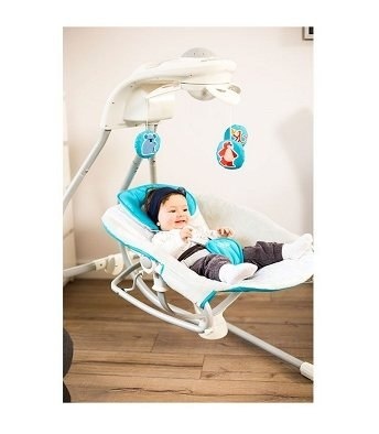 KinderKraft GINO Bujaczek huśtawka leżaczek 0-9 kg