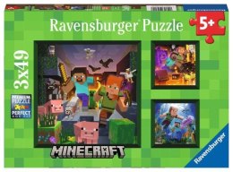 Puzzle 3x49el Minecraft 056217 RAVENSBURGER p8
