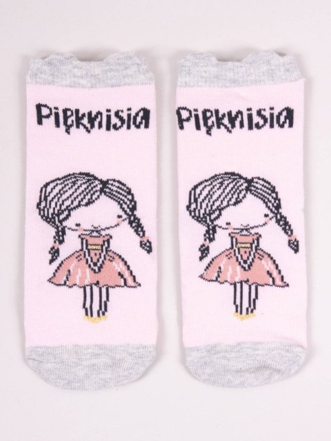 SCORPIO SKA-0108 Skarpety z elem. 3D uszy 17-19 girl