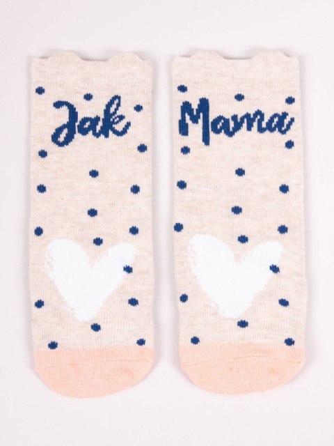 SCORPIO SKA-0108 Skarpety z elem. 3D uszy 17-19 girl