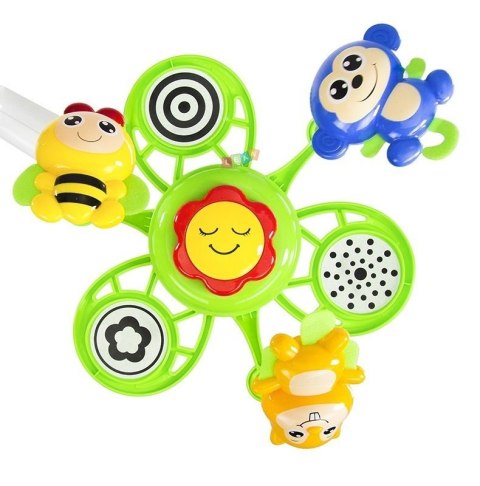 Karuzelka do Łóżeczka z Pozytywką Bed Bell Zawieszki Zwierzątka 2w1