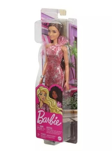 DAMI T7580 BARBIE Błyszcząca sukienka