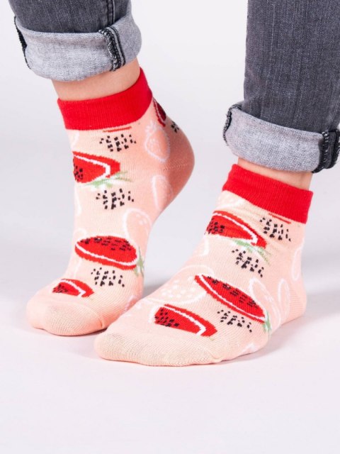 SCORPIO SKA-0023 Skarpety wzorzyste krótkie 39-41 girl