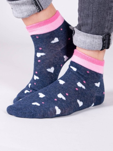 SCORPIO SKA-0023 Skarpety wzorzyste krótkie 39-41 girl