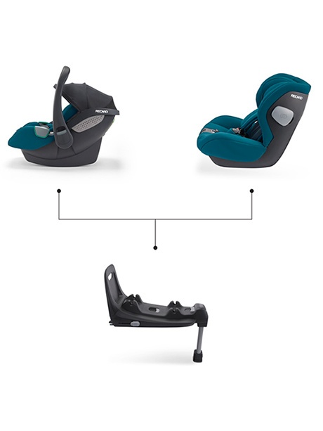 Kio Recaro 9-18 kg 60 - 105 cm max. 3-4 lata fotelik samochodowy - Prime Frozen Blue