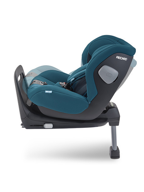 Kio Recaro + Baza Isofix, fotelik samochodowy 9-18 kg 60 - 105 cm max. 3-4 lata kolor Prime Frozen Blue
