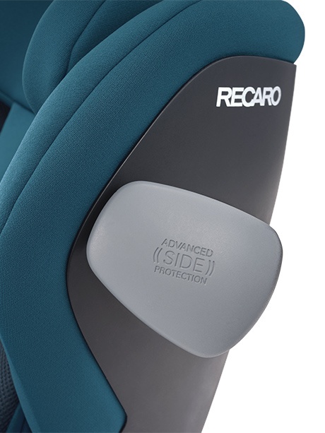Kio Recaro + Baza Isofix, fotelik samochodowy 9-18 kg 60 - 105 cm max. 3-4 lata kolor Select Night Black