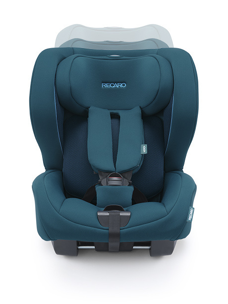 Kio Recaro + Baza Isofix, fotelik samochodowy 9-18 kg 60 - 105 cm max. 3-4 lata kolor Select Night Black