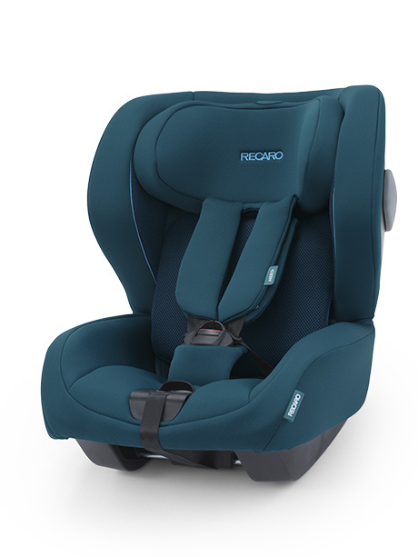 Kio Recaro + Baza Isofix, fotelik samochodowy 9-18 kg 60 - 105 cm max. 3-4 lata kolor Select Teal Green