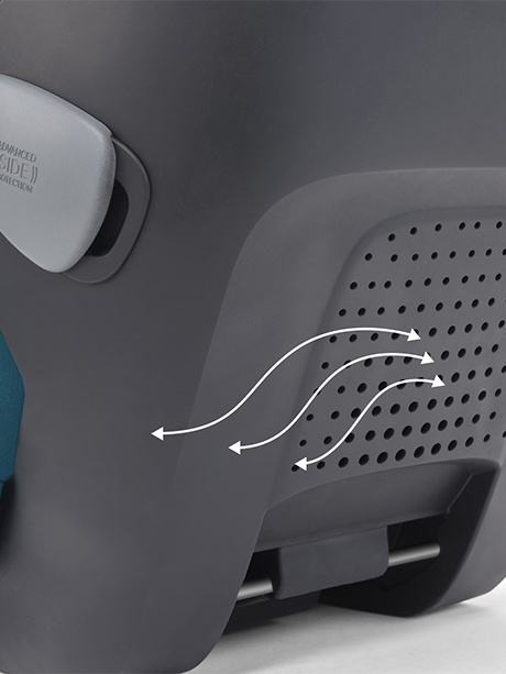 Kio Recaro + Baza Isofix, fotelik samochodowy 9-18 kg 60 - 105 cm max. 3-4 lata kolor Select Teal Green