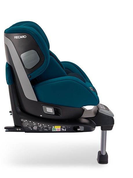 Salia i-Size Recaro 0-18 kg 40 - 105 cm max. 4 lata obrotowy fotelik samochodowy - Prime Frozen Blue
