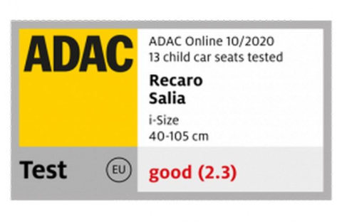 Salia i-Size Recaro 0-18 kg 40 - 105 cm max. 4 lata obrotowy fotelik samochodowy - Prime Pale Rose