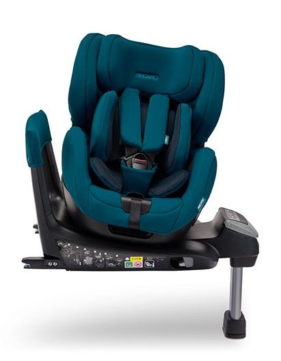 Salia i-Size Recaro 0-18 kg 40 - 105 cm max. 4 lata obrotowy fotelik samochodowy - Prime Silent Grey