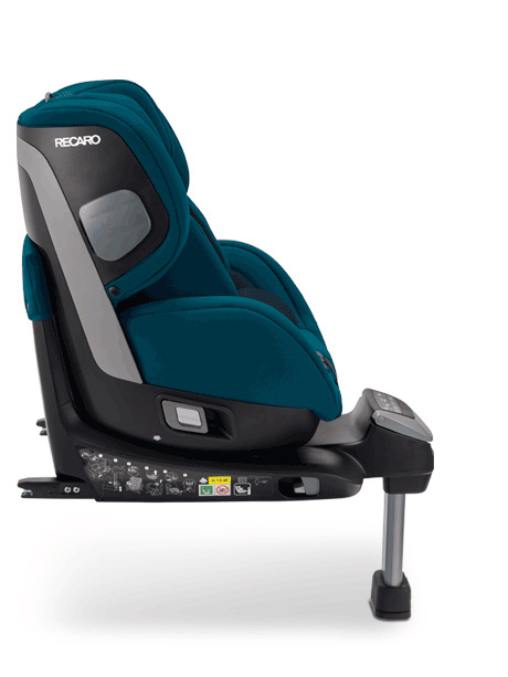 Salia i-Size Recaro 0-18 kg 40 - 105 cm max. 4 lata obrotowy fotelik samochodowy - Select Garnet Red