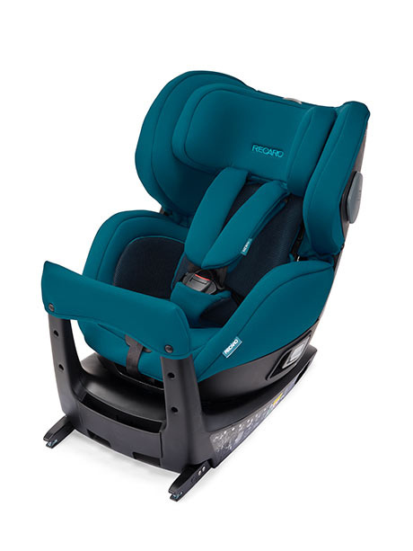 Salia i-Size Recaro 0-18 kg 40 - 105 cm max. 4 lata obrotowy fotelik samochodowy - Select Teal Green