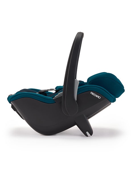 Salia Elite i-Size Recaro 0-18 kg 40-105 cm max. 4 lata obrotowy, 2w1 nosidełko i fotelik dziecięcy w jednym - Prime Frozen Blue