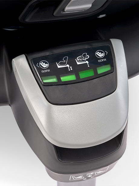 Salia Elite i-Size Recaro 0-18 kg 40-105 cm max. 4 lata obrotowy, 2w1 nosidełko i fotelik dziecięcy w jednym - Prime Mat Black