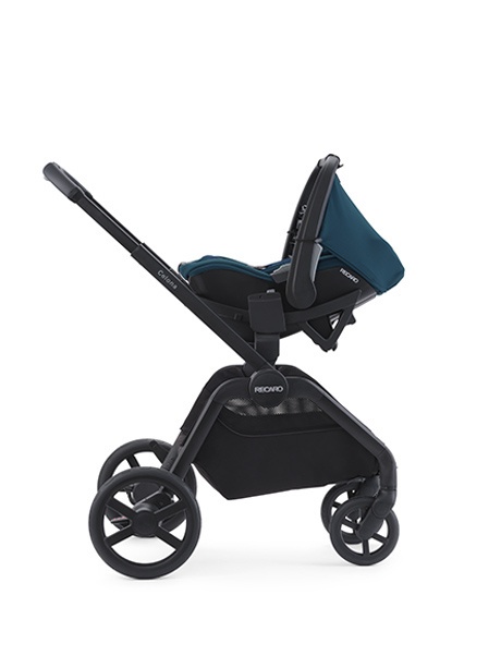 Salia Elite i-Size Recaro 0-18 kg 40-105 cm max. 4 lata obrotowy, 2w1 nosidełko i fotelik dziecięcy w jednym - Prime Mat Black