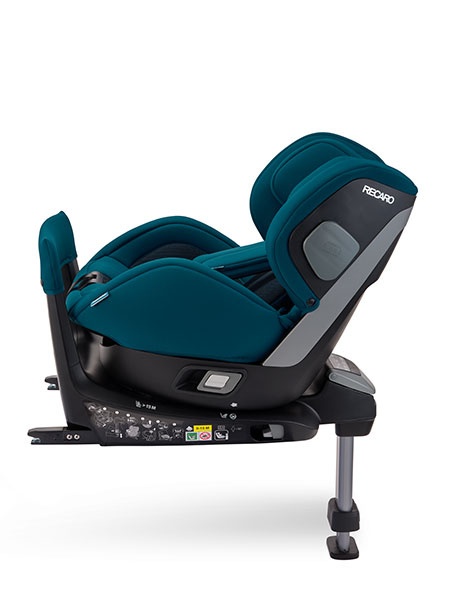 Salia Elite i-Size Recaro 0-18 kg 40-105 cm max. 4 lata obrotowy, 2w1 nosidełko i fotelik dziecięcy w jednym - Prime Pale Rose