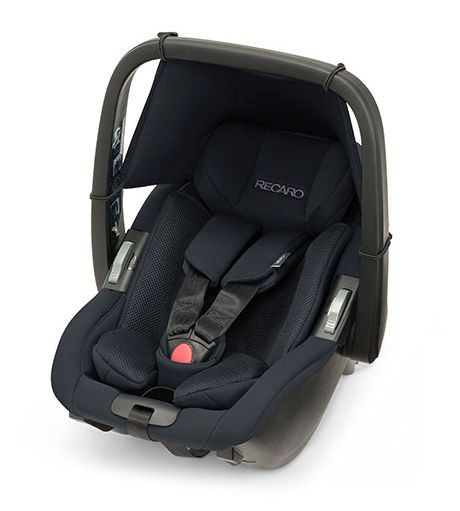 Salia Elite i-Size Recaro 0-18 kg 40-105 cm max. 4 lata obrotowy, 2w1 nosidełko i fotelik dziecięcy w jednym -Select Night Black