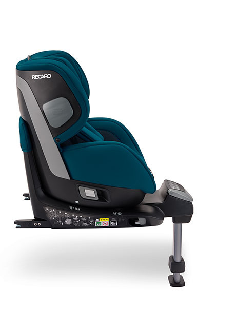Salia Elite i-Size Recaro 0-18 kg 40-105 cm max. 4 lata obrotowy, 2w1 nosidełko i fotelik dziecięcy w jednym -Select Sweet Curry