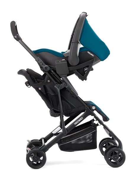 Salia Elite i-Size Recaro 0-18 kg 40-105 cm max. 4 lata obrotowy, 2w1 nosidełko i fotelik dziecięcy w jednym -Select Sweet Curry