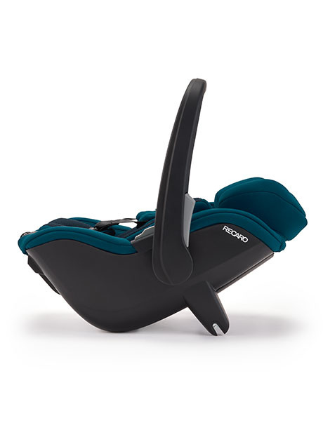 Salia Elite i-Size Recaro 0-18 kg 40-105 cm max. 4 lata obrotowy, 2w1 nosidełko i fotelik dziecięcy w jednym - Select Teal Green