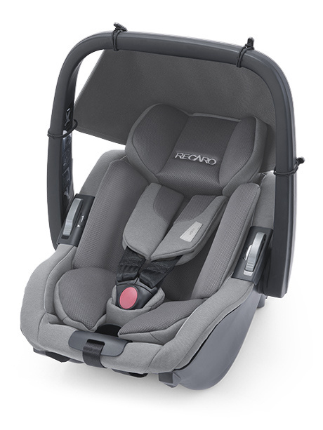 Salia Elite i-Size Recaro 0-18 kg 40-105 cm max. 4 lata obrotowy, 2w1 nosidełko i fotelik dziecięcy w jednymy -Prime Silent Grey