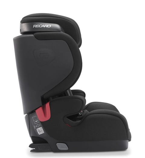 Tian Recaro 9-36 kg 9 miesięcy - 12 lat fotelik samochodowy dla dzieci do 12 roku - Core Deep Black