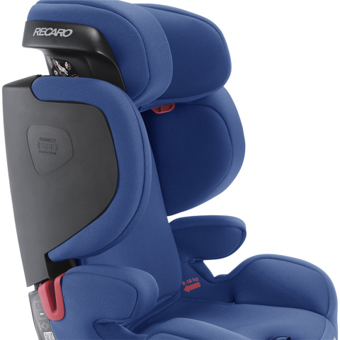 Tian Recaro 9-36 kg 9 miesięcy - 12 lat fotelik samochodowy dla dzieci do 12 roku - Core Energy Blue