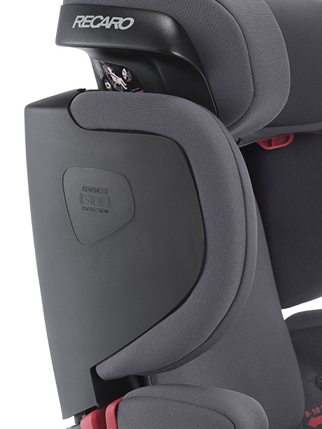 Tian Recaro 9-36 kg 9 miesięcy - 12 lat fotelik samochodowy dla dzieci do 12 roku - Core Simply Grey