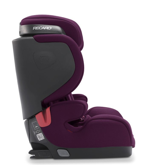 Tian Recaro 9-36 kg 9 miesięcy - 12 lat fotelik samochodowy dla dzieci do 12 roku - Core Very Berry