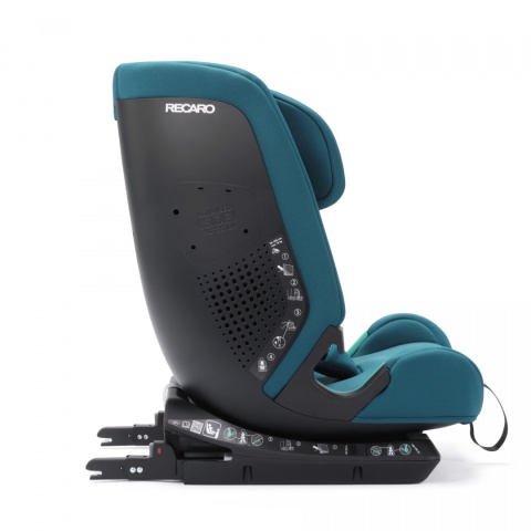 Toria Elite i-Size Recaro 76-150 cm 15 mies-12 lat 9-36kg fotelik samochodowy dla dzieci do 12 lat - Prime Frozen Blue