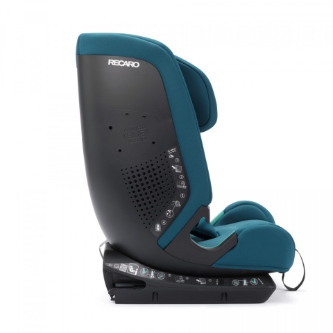 Toria Elite i-Size Recaro 76-150 cm 15 mies-12 lat 9-36kg fotelik samochodowy dla dzieci do 12 lat - Select Night Black