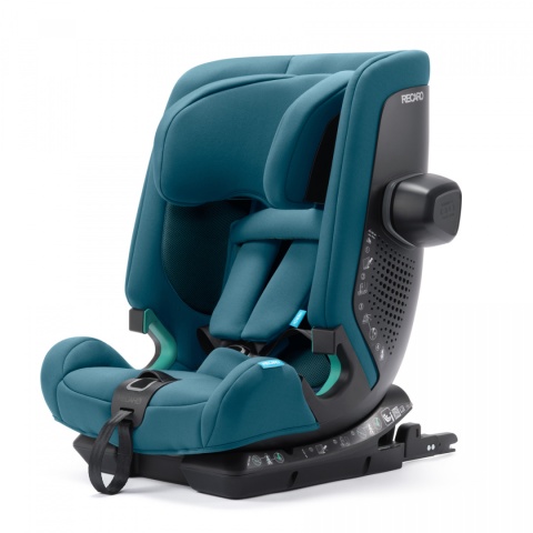 Toria Elite i-Size Recaro 76-150 cm 15 mies-12 lat 9-36kg fotelik samochodowy dla dzieci do 12 lat - Select Teal Green