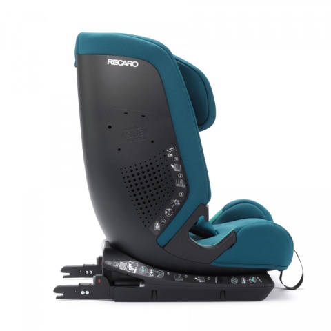Toria Elite i-Size Recaro 76-150 cm 15 mies-12 lat 9-36kg fotelik samochodowy dla dzieci do 12 lat - Select Teal Green