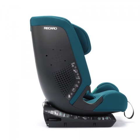Toria Elite i-Size Recaro 76-150 cm 15 mies-12 lat 9-36kg fotelik samochodowy dla dzieci do 12 lat - Select Teal Green