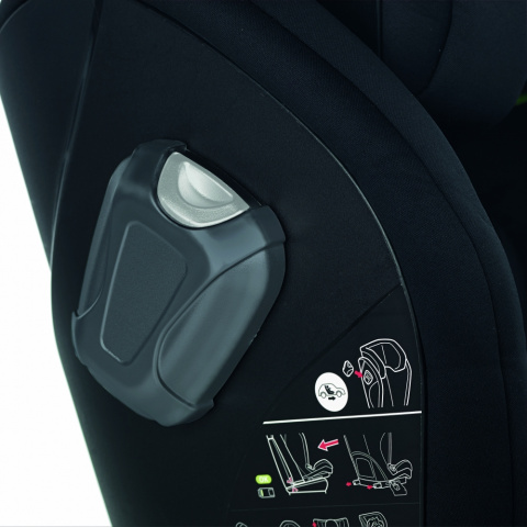 Jane IRACER Fotelik samochodowy i-Size 15-36 kg z isofix - U54 Dark Oak