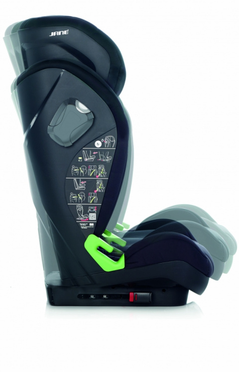 Jane IRACER Fotelik samochodowy i-Size 15-36 kg z isofix - U54 Dark Oak