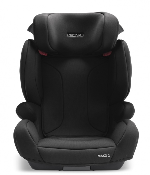 Mako 2 Recaro 100 - 150 cm i-Size 15-36 kg około 3,5 - 12 lat fotelik samochodowy dla dzieci do 12 roku - Core Deep Black