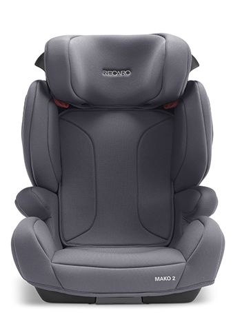 Mako 2 Recaro 100 - 150 cm i-Size 15-36 kg około 3,5 - 12 lat fotelik samochodowy dla dzieci do 12 roku - Core Simply Grey