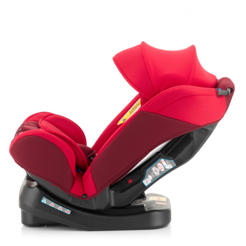 Secure Pro Sesttino 0-36 kg fotelik samochodowy do 12 roku życia - Red