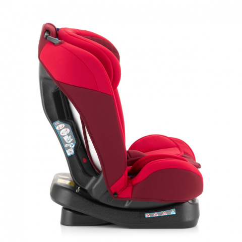 Secure Pro Sesttino 0-36 kg fotelik samochodowy do 12 roku życia - Red