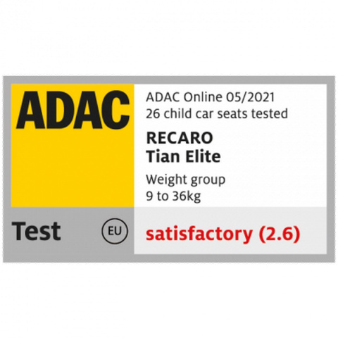 Tian Elite Recaro 9-36 kg 9 miesięcy - 12 lat Test ADAC fotelik samochodowy dla dzieci do 12 roku - Prime Pale Rose