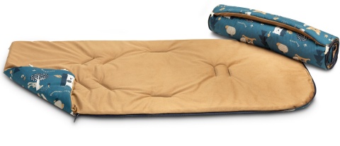 VELVET Sensillo śpiworek letni uniwersalny - Misie Karmelowy