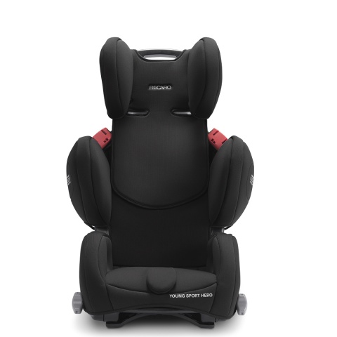 Young Sport Hero Recaro 9-36 kg 9 miesięcy - 12 lat fotelik samochodowy dla dzieci do 12 roku - Deep Black