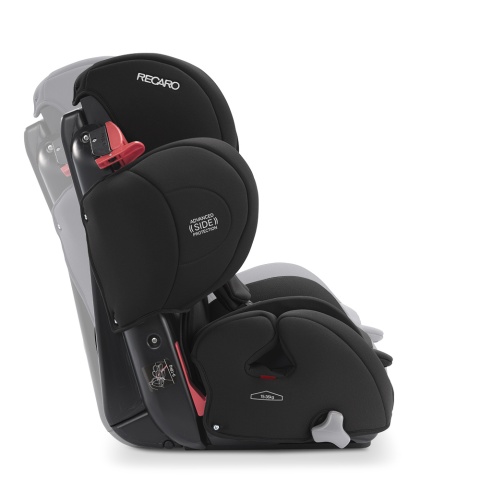 Young Sport Hero Recaro 9-36 kg 9 miesięcy - 12 lat fotelik samochodowy dla dzieci do 12 roku - Deep Black