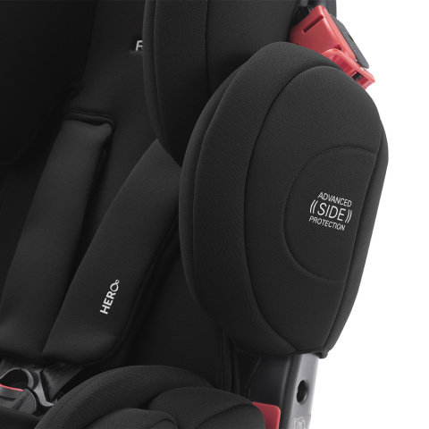 Young Sport Hero Recaro 9-36 kg 9 miesięcy - 12 lat fotelik samochodowy dla dzieci do 12 roku - Deep Black