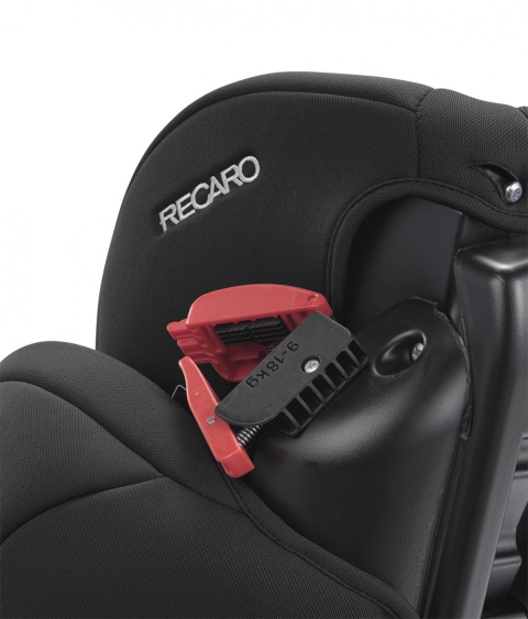 Young Sport Hero Recaro 9-36 kg 9 miesięcy - 12 lat fotelik samochodowy dla dzieci do 12 roku - Deep Black